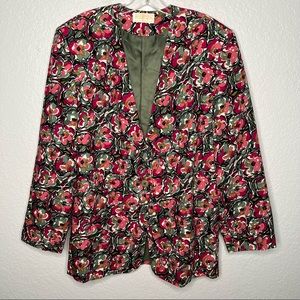 Vintage Pendleton Country Sophisticates blazer Size 16 Shabby Shoulder Pads EUC